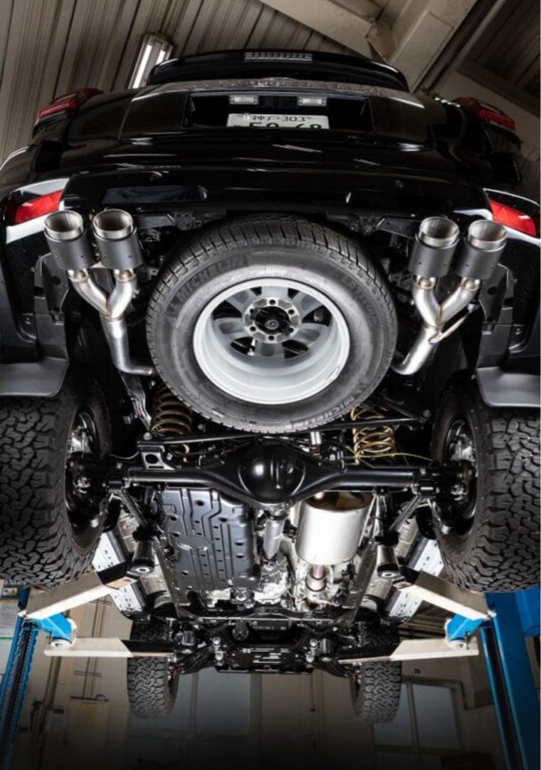 5ZIGEN マフラー　プラド150系　4本出し