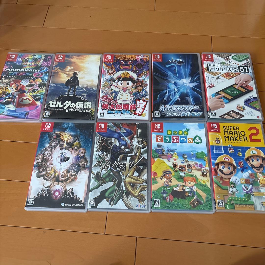 Nintendo Switch ゲームソフト 9本セットまとめ売り