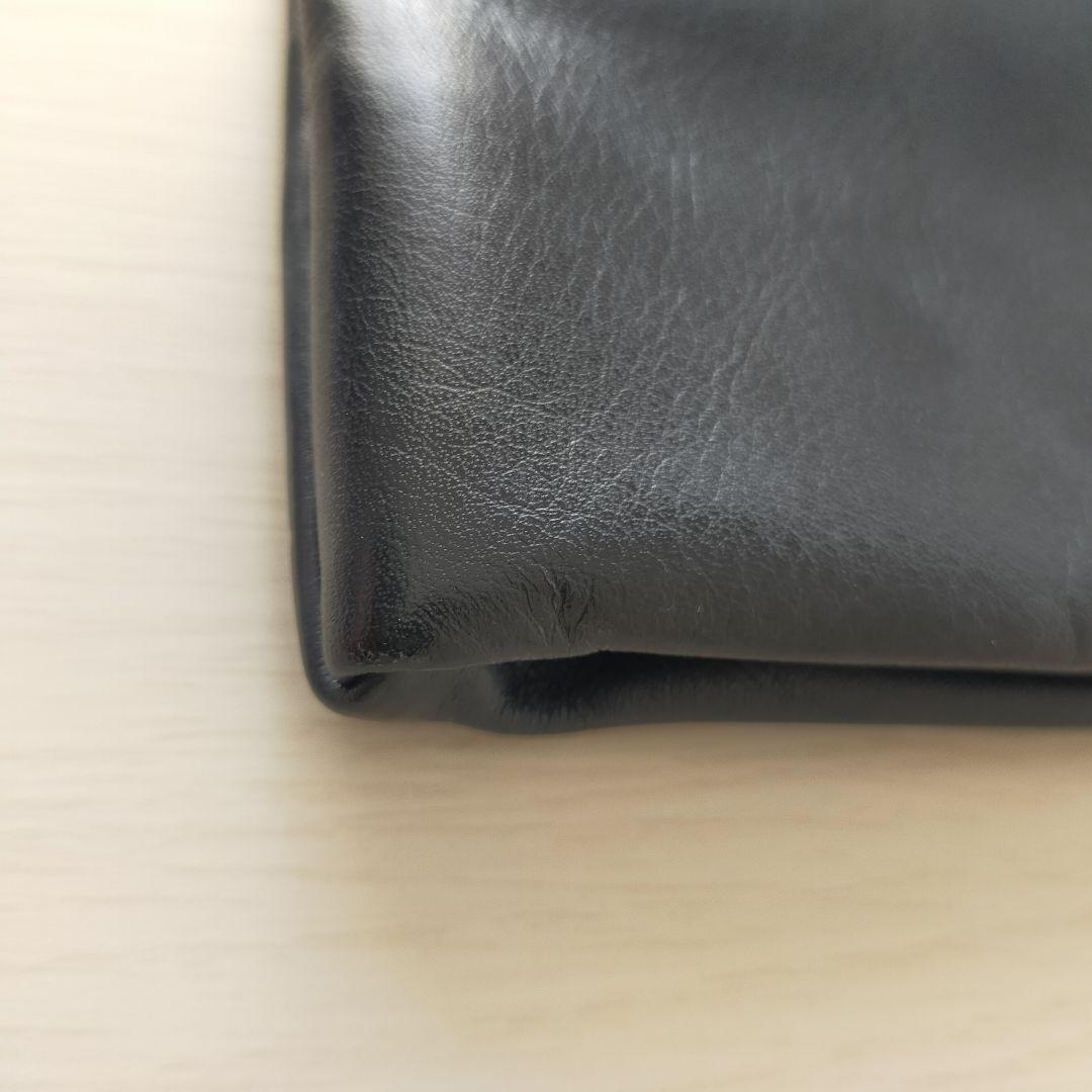 人形町ベース×ear【日本製】撥水・レザースマートショルダーバッグM