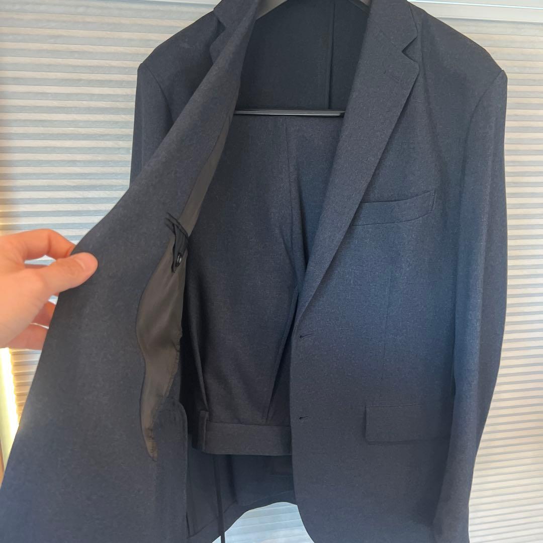 B&Y 【WARDROBE SMART】LANATEC 背抜きジャケット＆パンツ