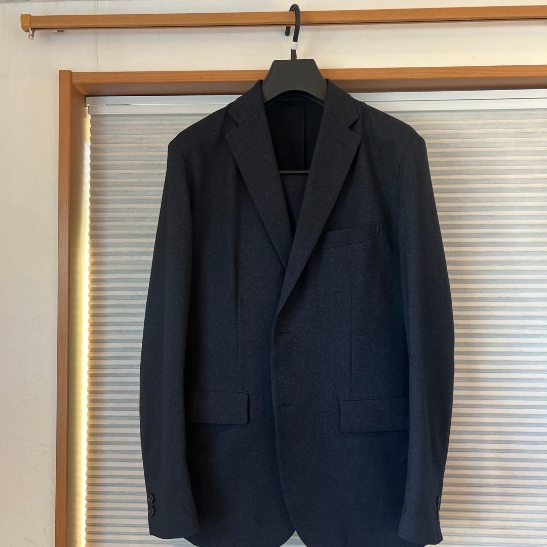 B&Y 【WARDROBE SMART】LANATEC 背抜きジャケット＆パンツ