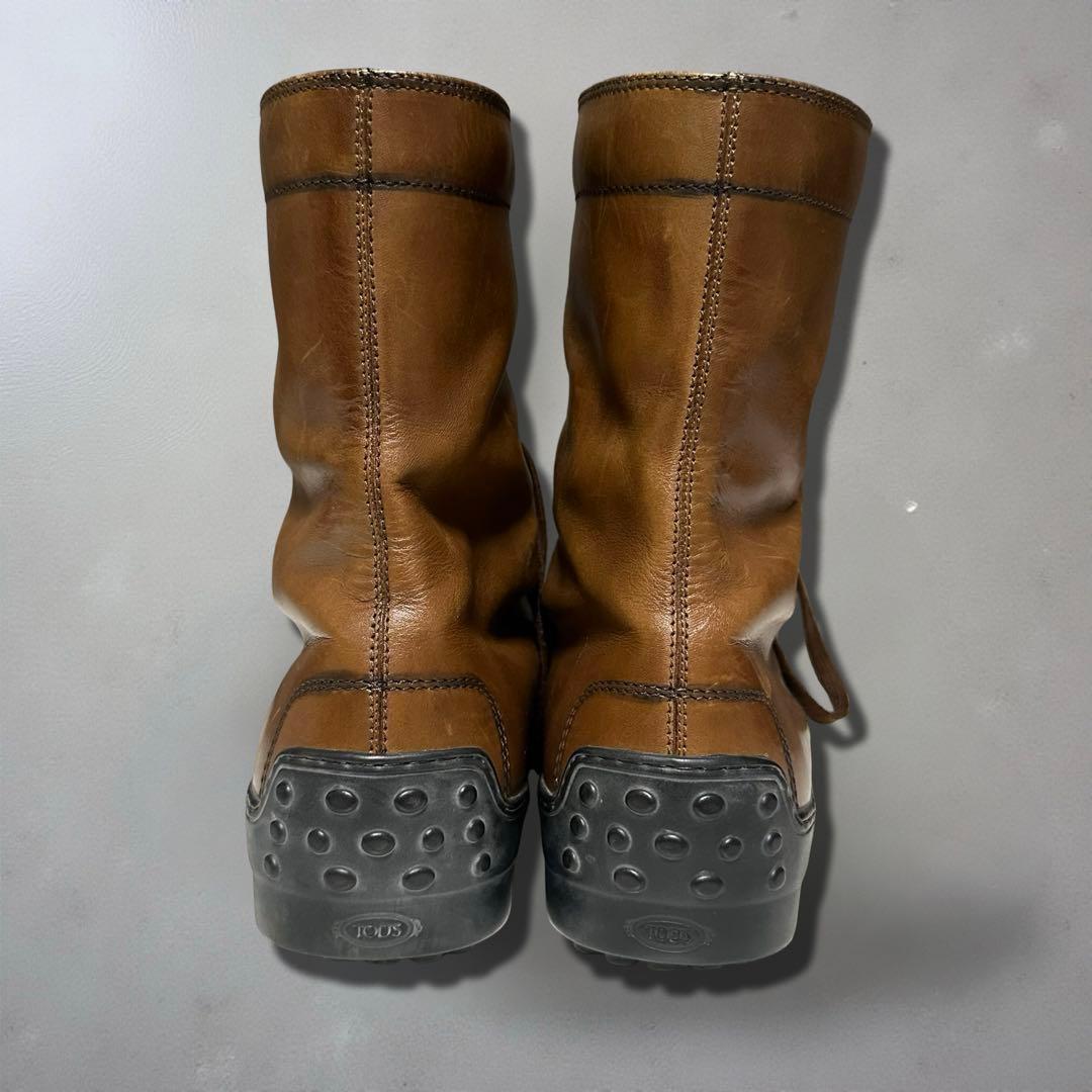 TOD'S トッズ　ウィンターゴンミーニ　ブーツ　ブラウン　25cm