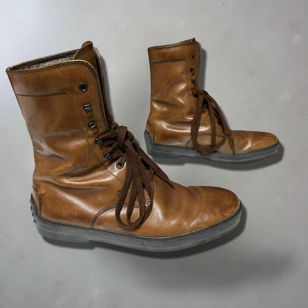 TOD'S トッズ　ウィンターゴンミーニ　ブーツ　ブラウン　25cm