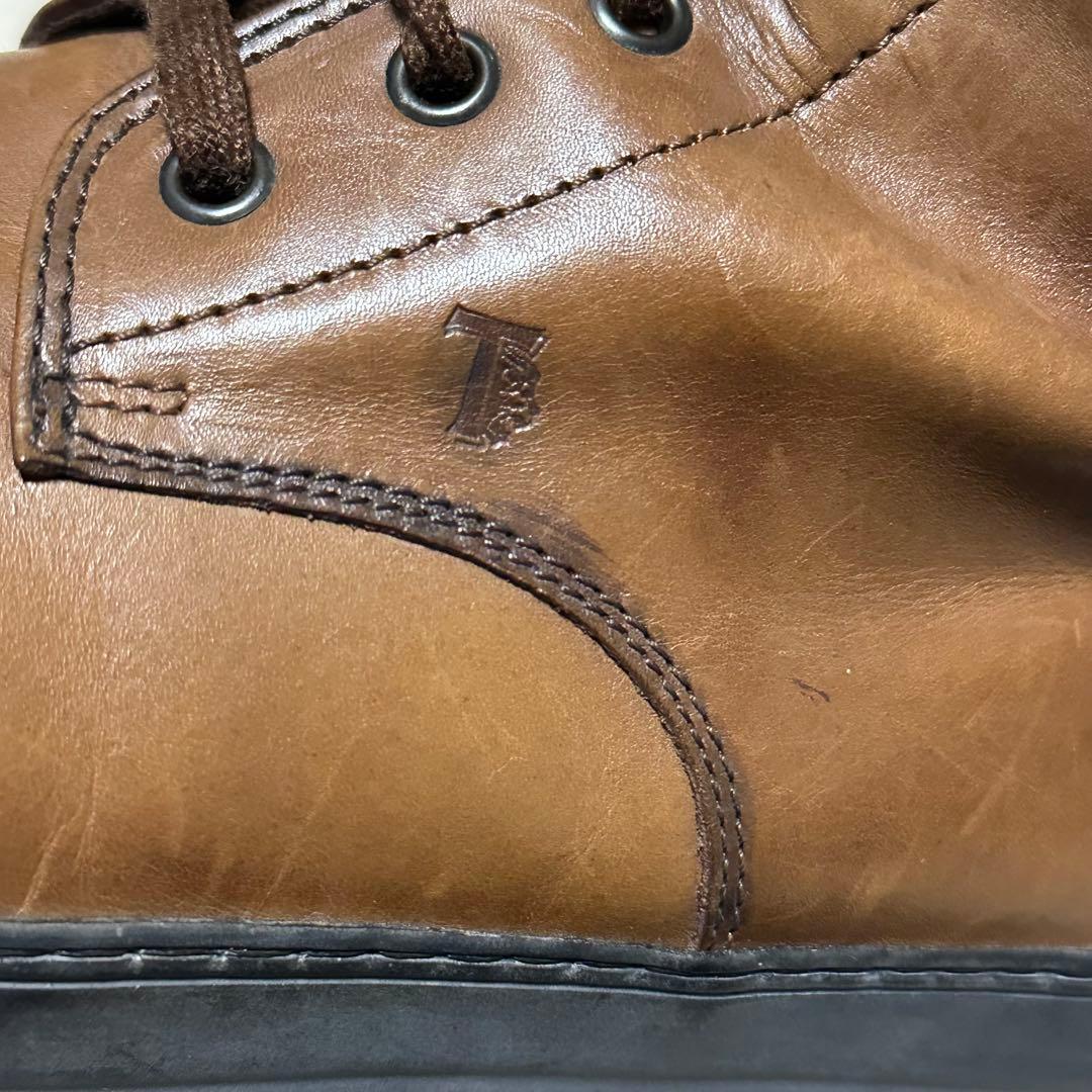 TOD'S トッズ　ウィンターゴンミーニ　ブーツ　ブラウン　25cm