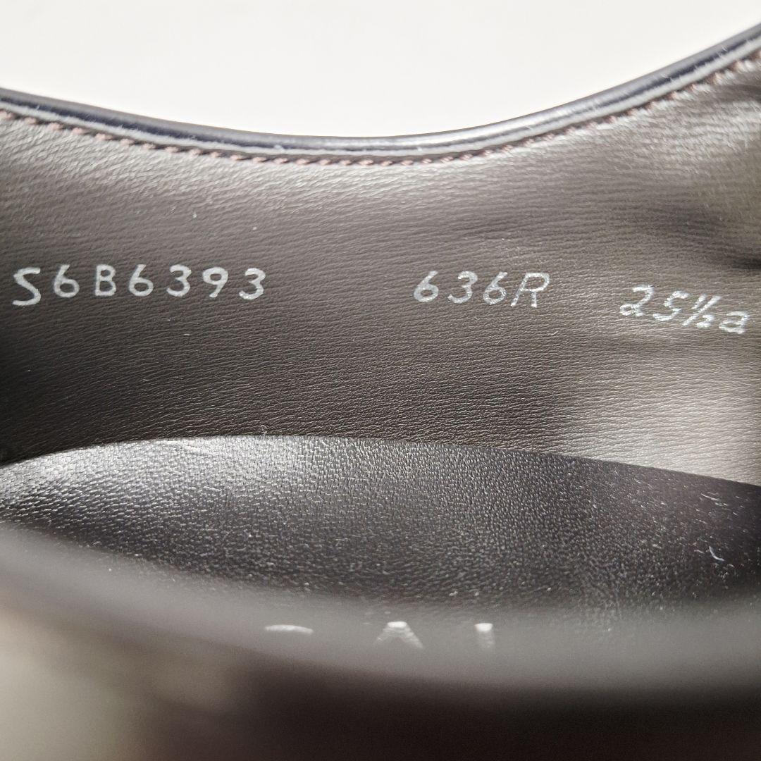 【新品】 REGAL リーガル ストレートチップ ダブルモンク 25.5 革靴