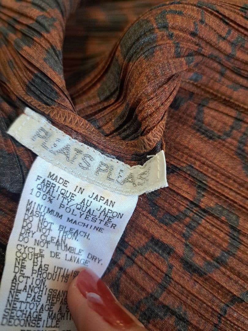 PLEATS PLEATS! ポンチョ・ケープ　サイズ3　イッセイミヤケ