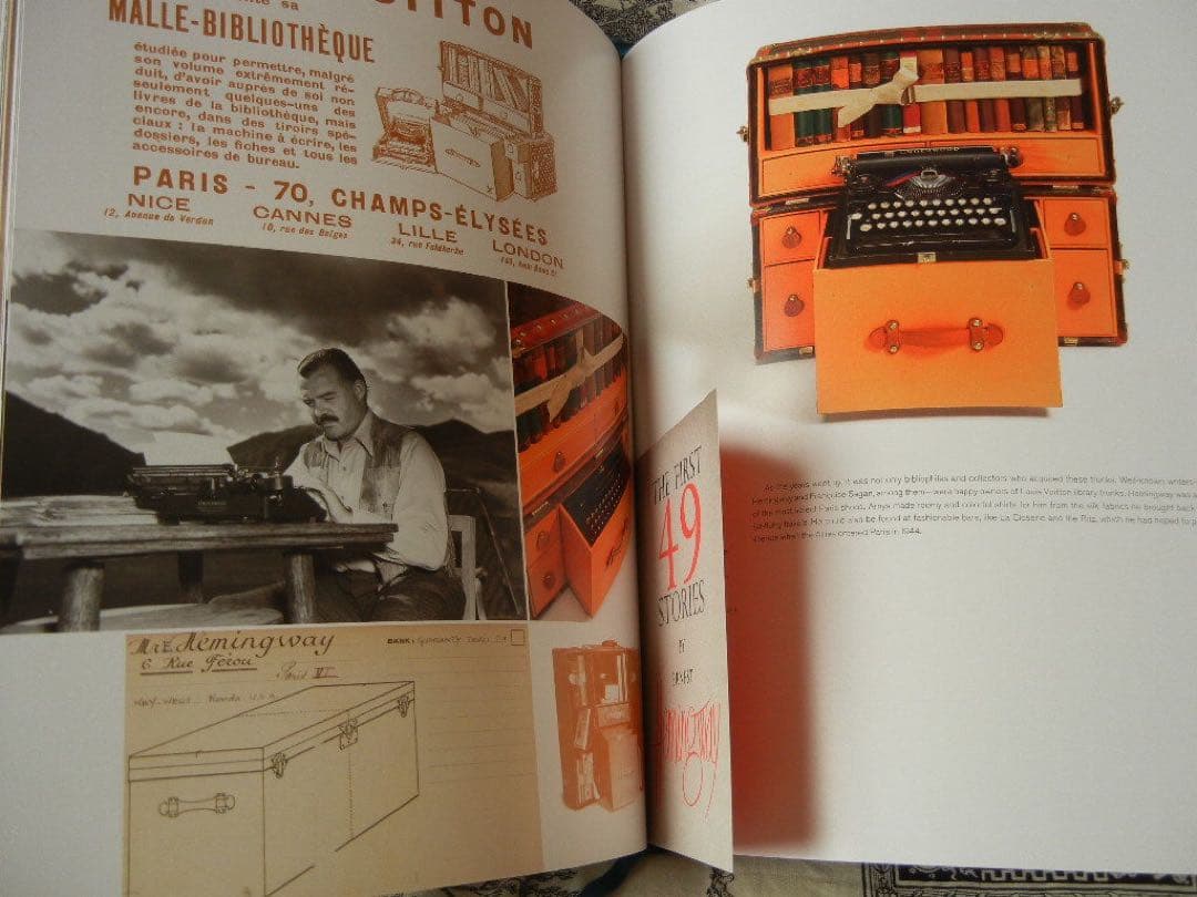 ほぼ新品美品 希少 英語版 ルイヴィトン 伝説のトランク 100 旅行鞄歴史