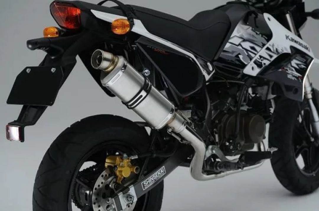 専用HMS カワサキ KSR110 PRO DELTA SUS バイクマフラー