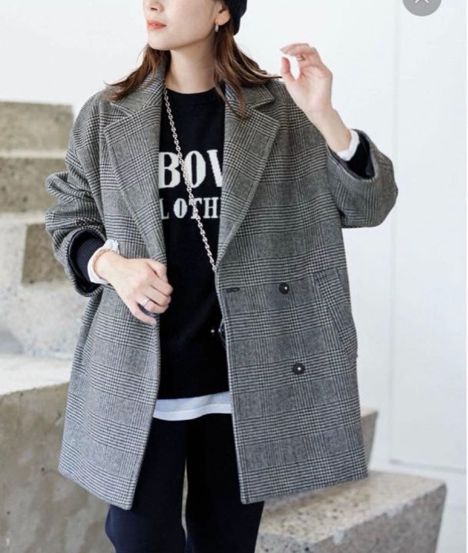 専用JOURNAL STANDARD スーパー140ビーバーテーラーコート36