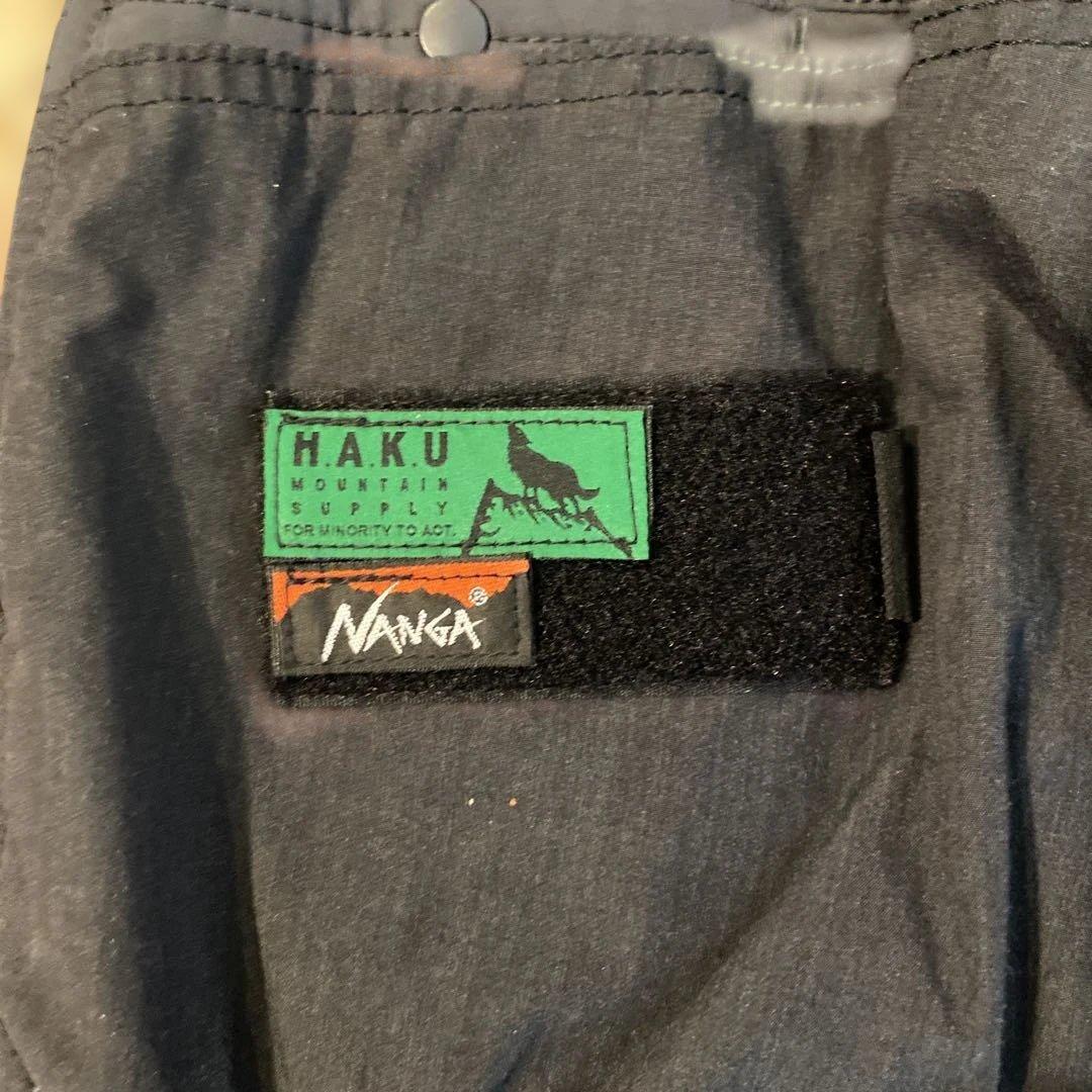 NANGA ナンガ × ハク スリーディメンションテーパードパンツ