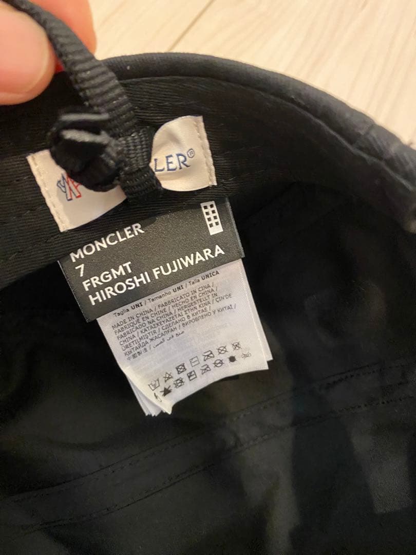 直営店購入MOCLER FRGMT キャップ 帽子 モンクレール　フラグメント