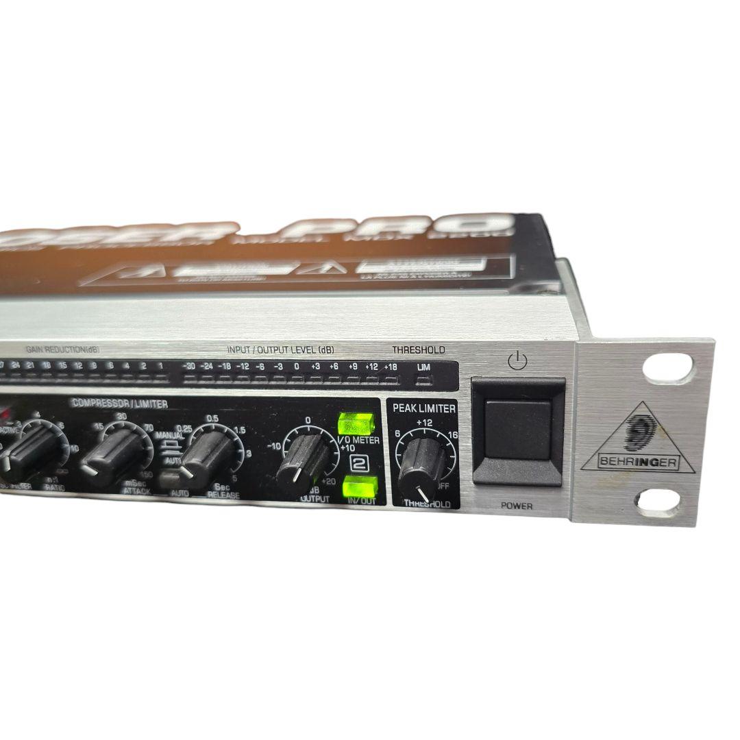 ②ベリンガー BEHRINGER MDX2200 コンプレッサー　PRO