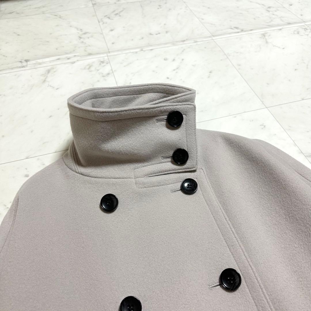 美品 23年モデル NOBLE スタンドカラーオーバーコート