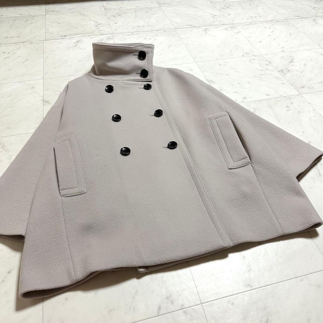 美品 23年モデル NOBLE スタンドカラーオーバーコート