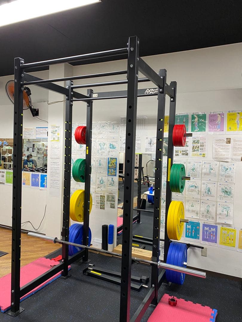 山口県引取ジムレコ業務用パワーラック　新品未使用　GYMLECO 筋トレ　ジム