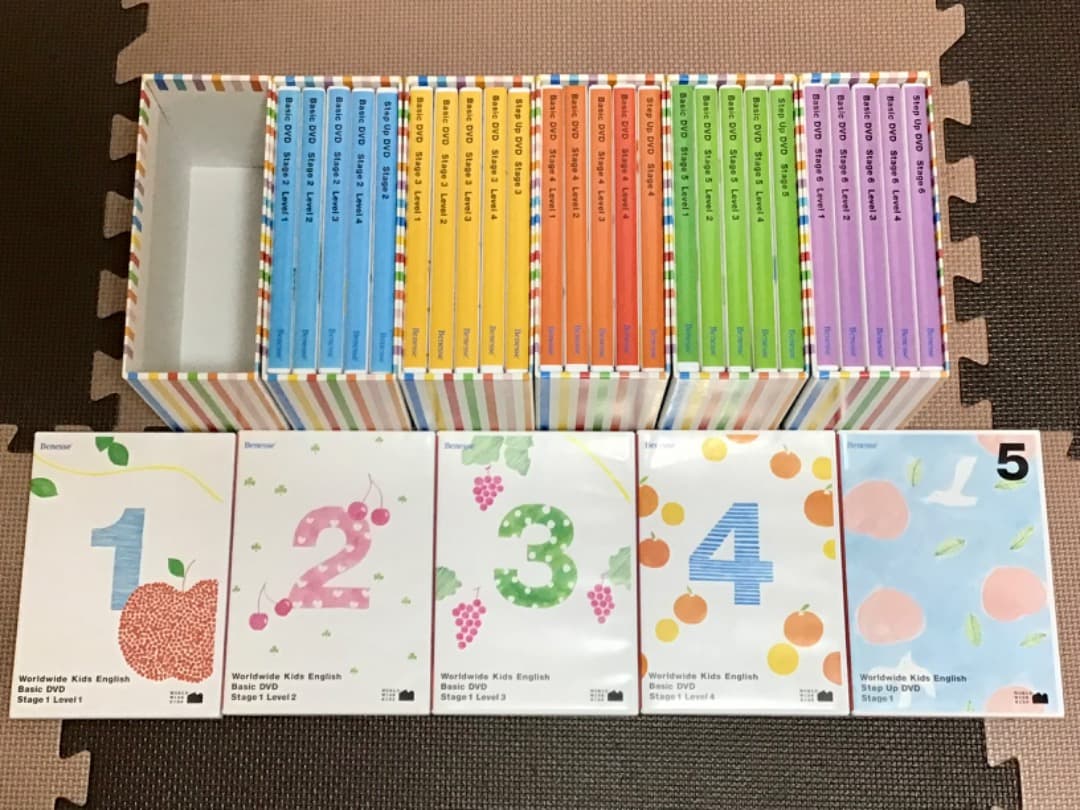 ワールドワイドキッズ DVD30枚&CD6枚&ガイダンスDVD2枚
