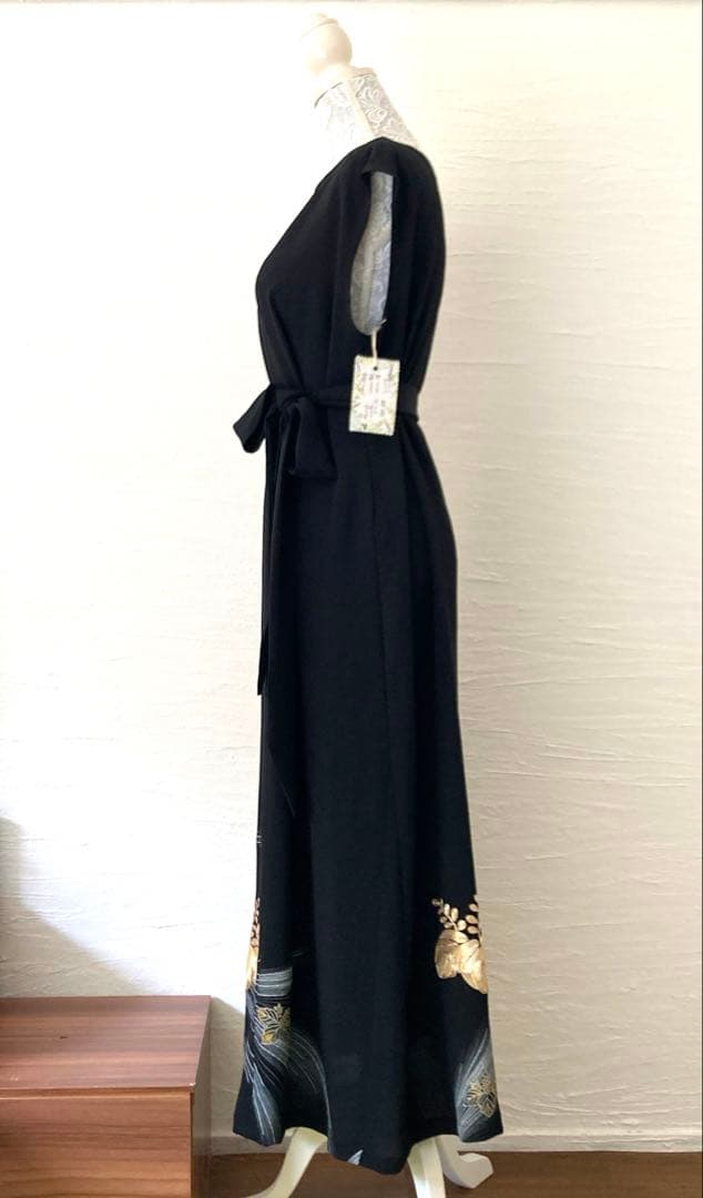 黒留袖リメイク　フォーマルワンピース他3点セット