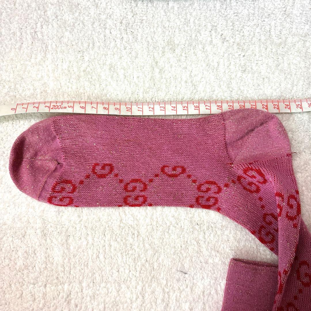 【美品】GUCCI♡グッチ♡ラメソックス♡ピンク