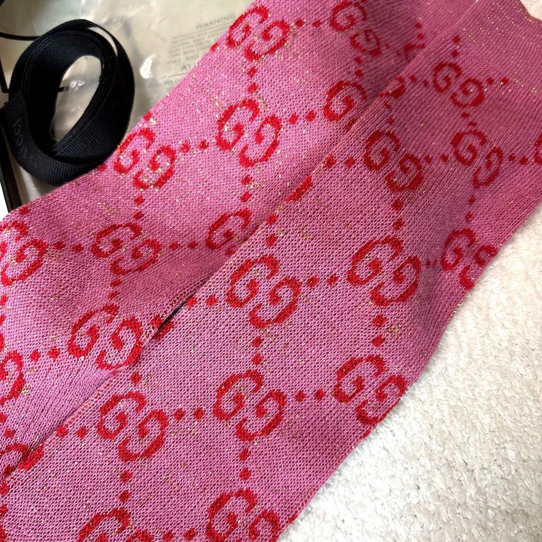 【美品】GUCCI♡グッチ♡ラメソックス♡ピンク