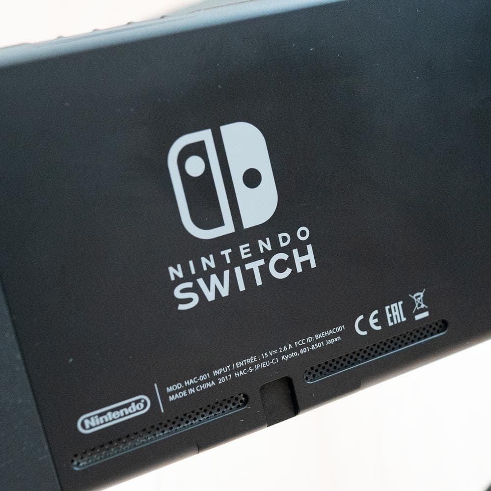 Nintendo Switch 本体 グレー ドック付き