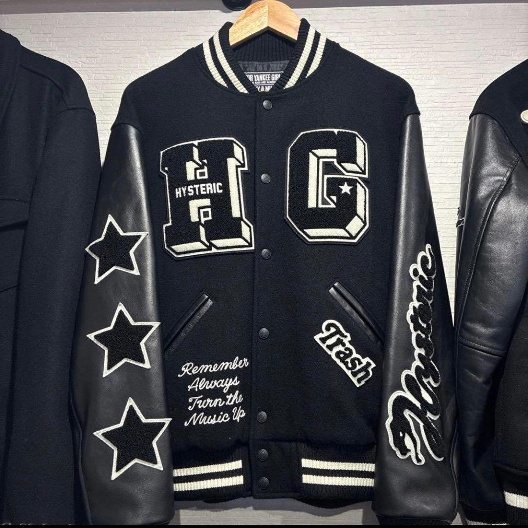 ヒステリックグラマー　HYSTERIC GLAMOUR スタジャン　ブルゾン