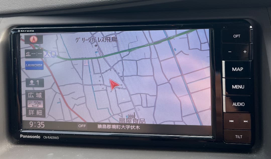 美品！CN-RA03WD Panasonic ストラーダ　2016年