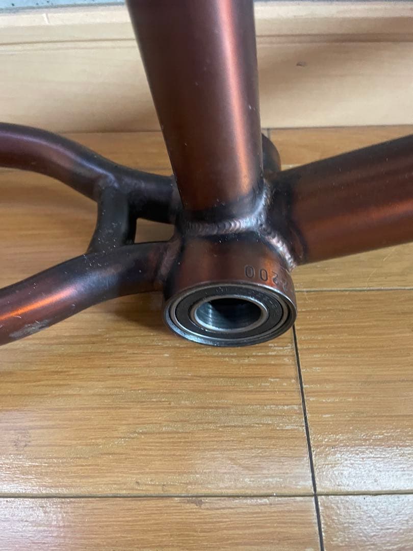 bmxストリート フレーム　TT20.75 クロモリ ウェザーピープル