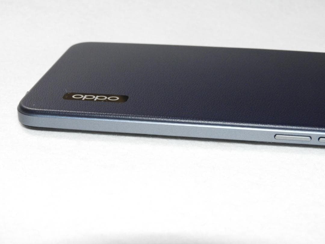 美品 OPPO A73 SIMフリー CPH2099 ネイビーブルー