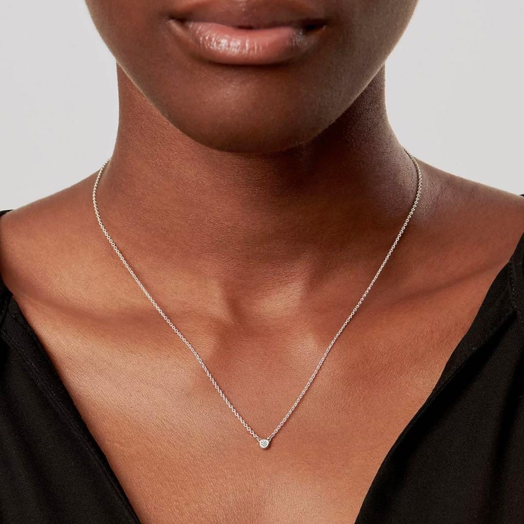 【正規品】ティファニー ダイヤモンド ネックレス バイザヤード AG925