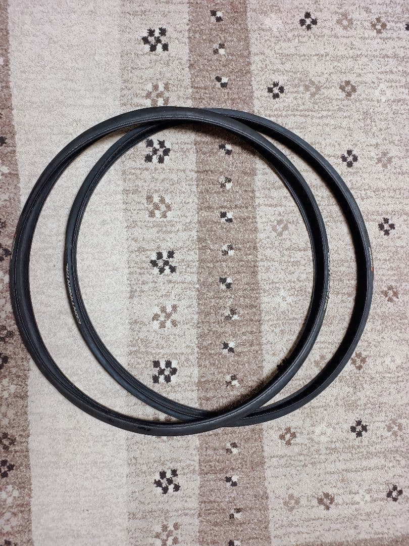 コンチネンタル GP5000 25C クリンチャー 走行少な目2本＋おまけ１本