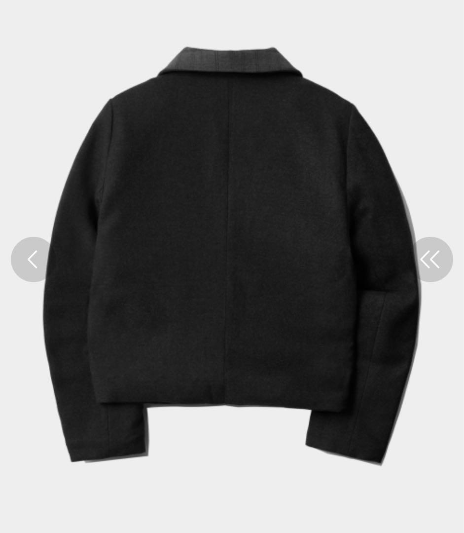 PL テーラードジャケット 黒 チェック柄