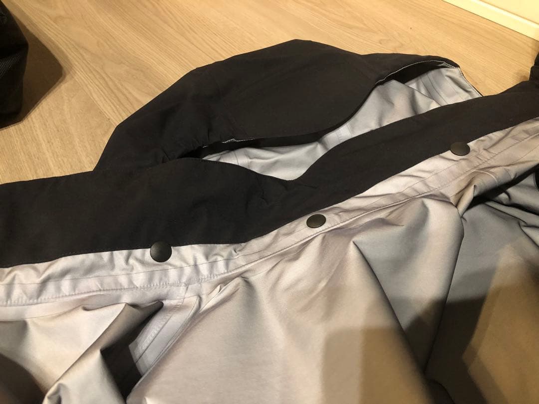 GAMAKATSU ゴアテックス(R)レインスーツ　L 収納袋付き