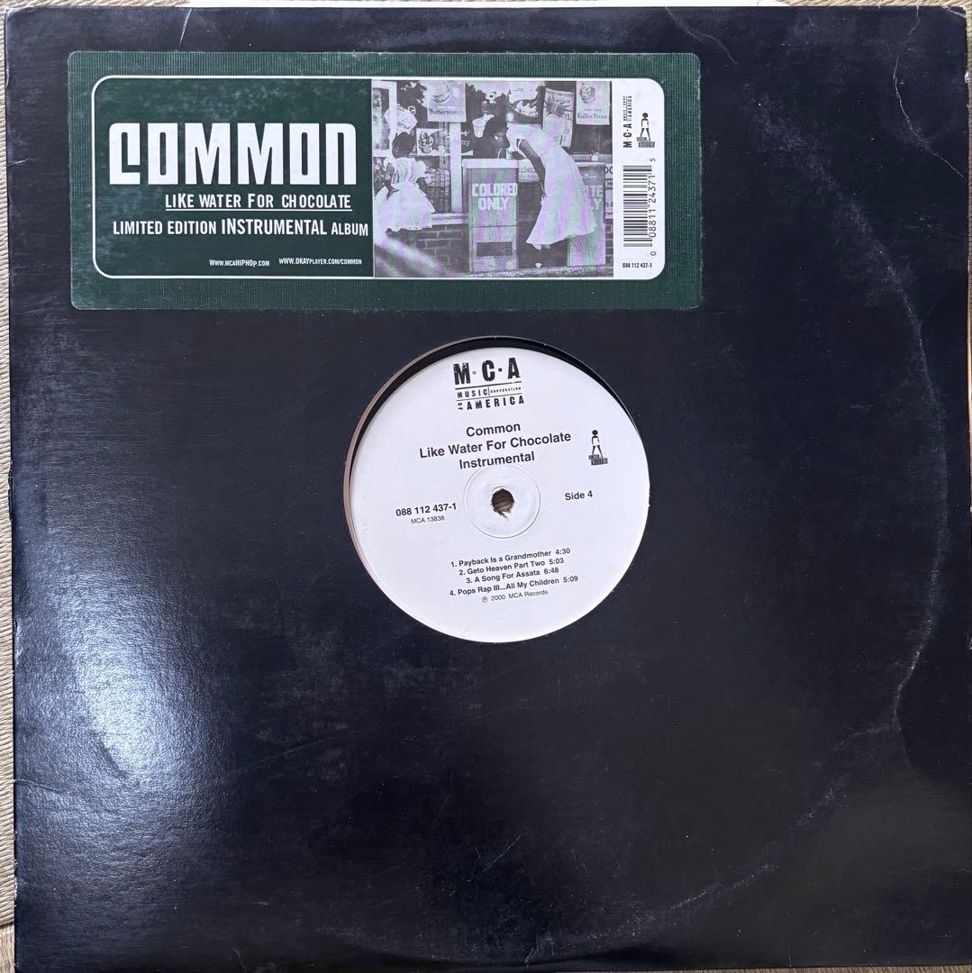 Common Like Water For Chocolate Inst　LP
