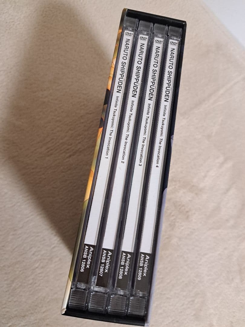 最安価　アニメDVD NARUTO　疾風伝 無限月読・発動の章 BOX 全4巻