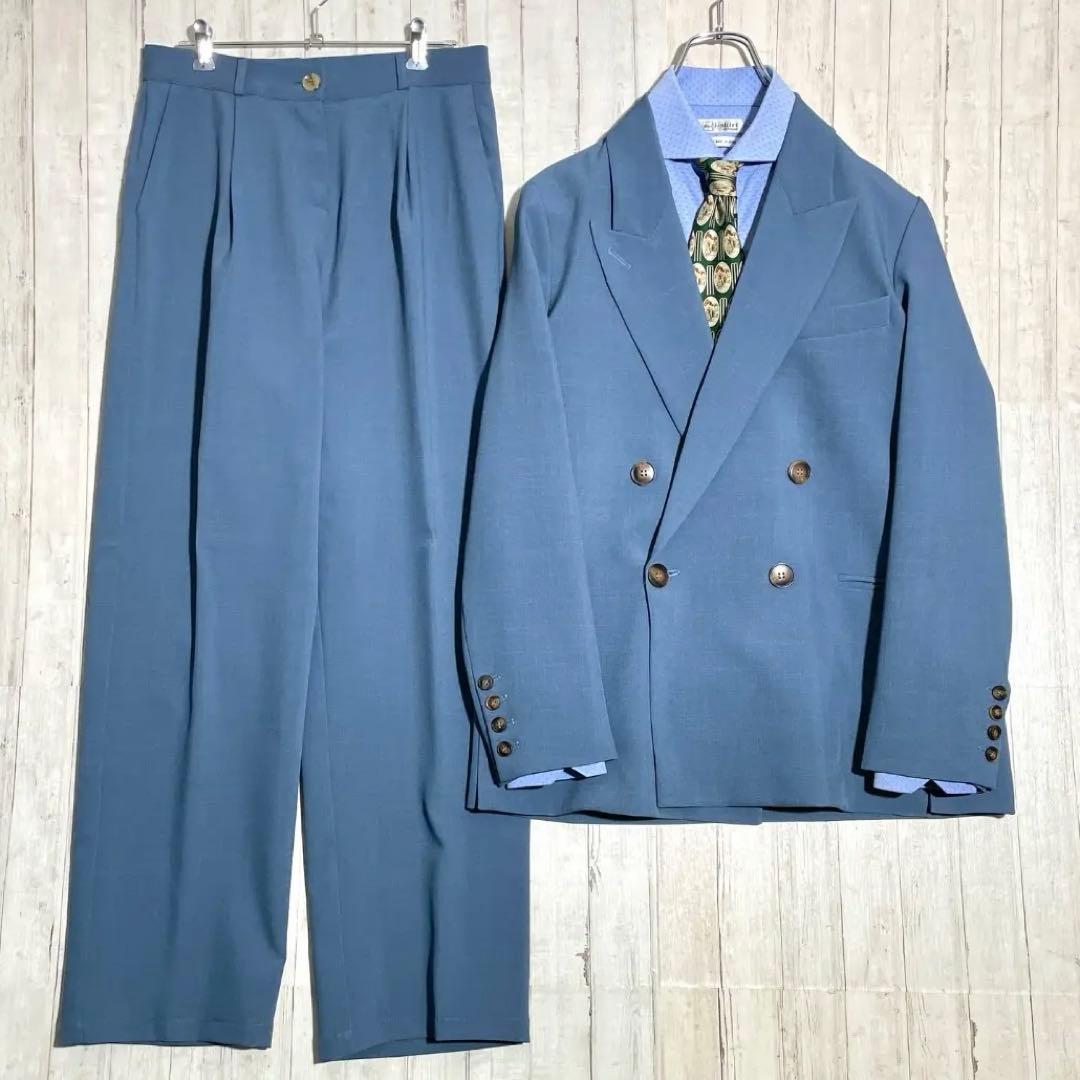 【プーさん】ユニセックス ダブル スーツ セットアップ ネクタイシャツ