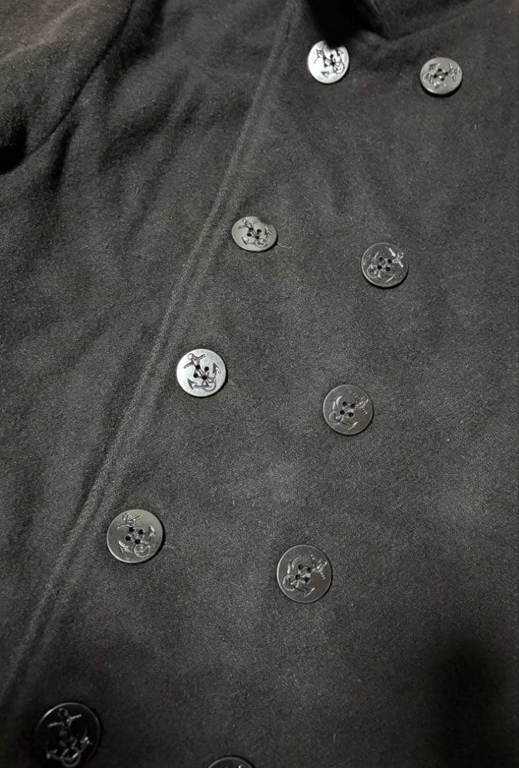 U.S. 740N PEA JACKET SCHOTT ピーコート 黒　42