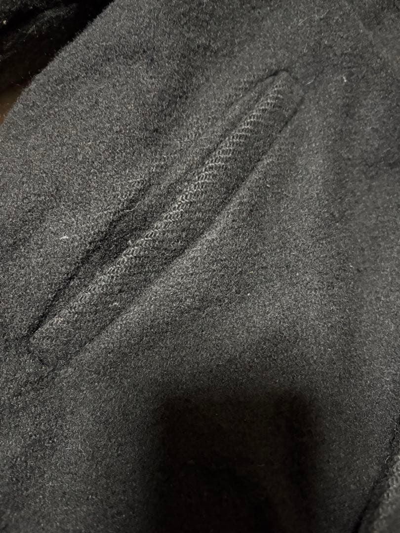 U.S. 740N PEA JACKET SCHOTT ピーコート 黒　42