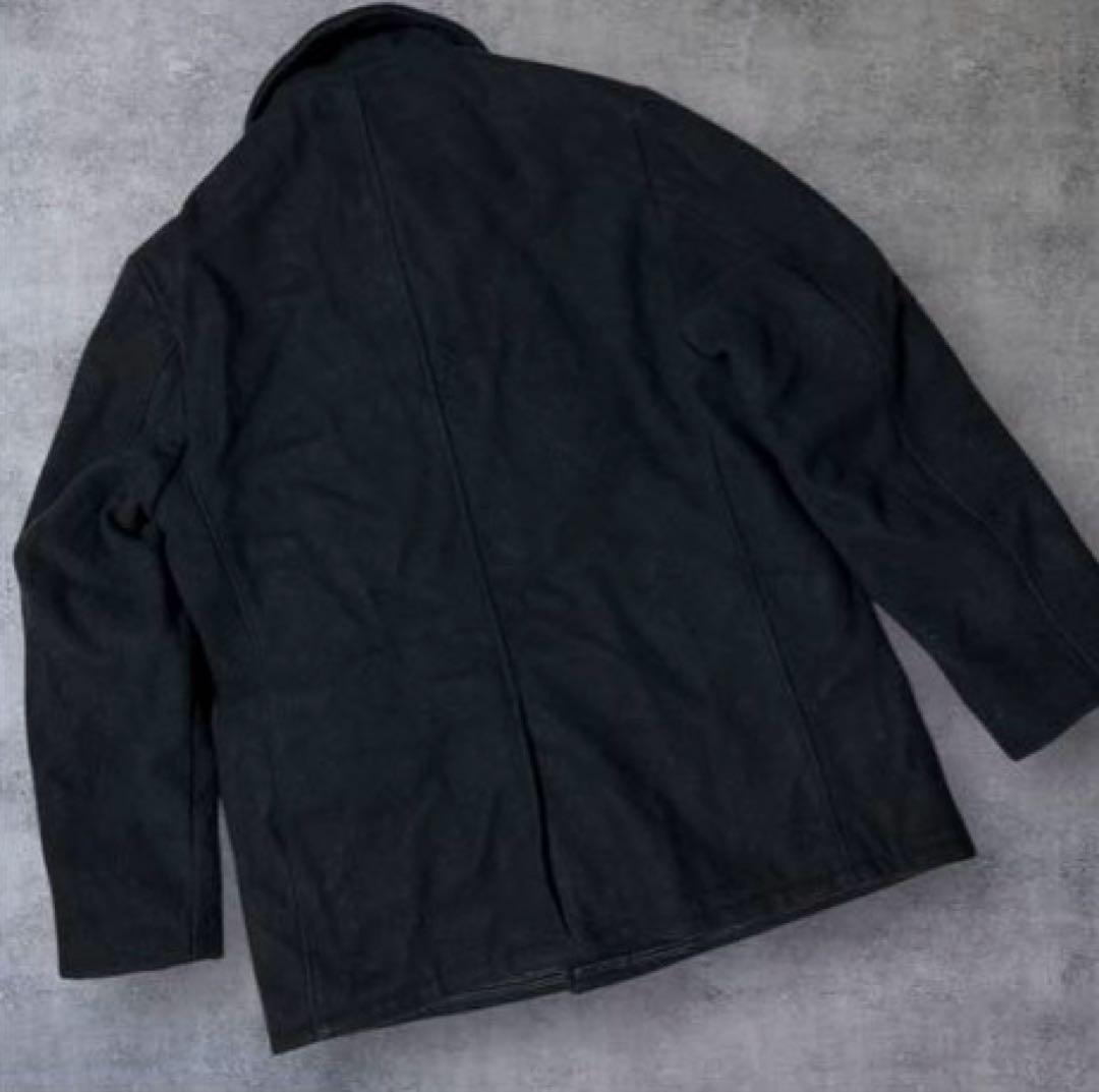 U.S. 740N PEA JACKET SCHOTT ピーコート 黒　42