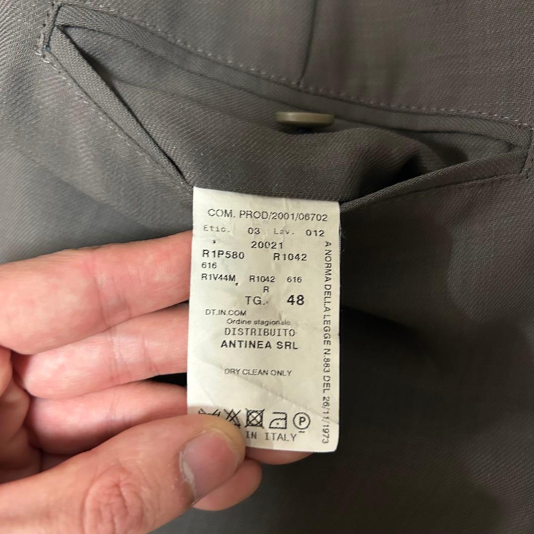 90s イタリア製 EMPORIO ARMANI ワイド スラックス ノータック