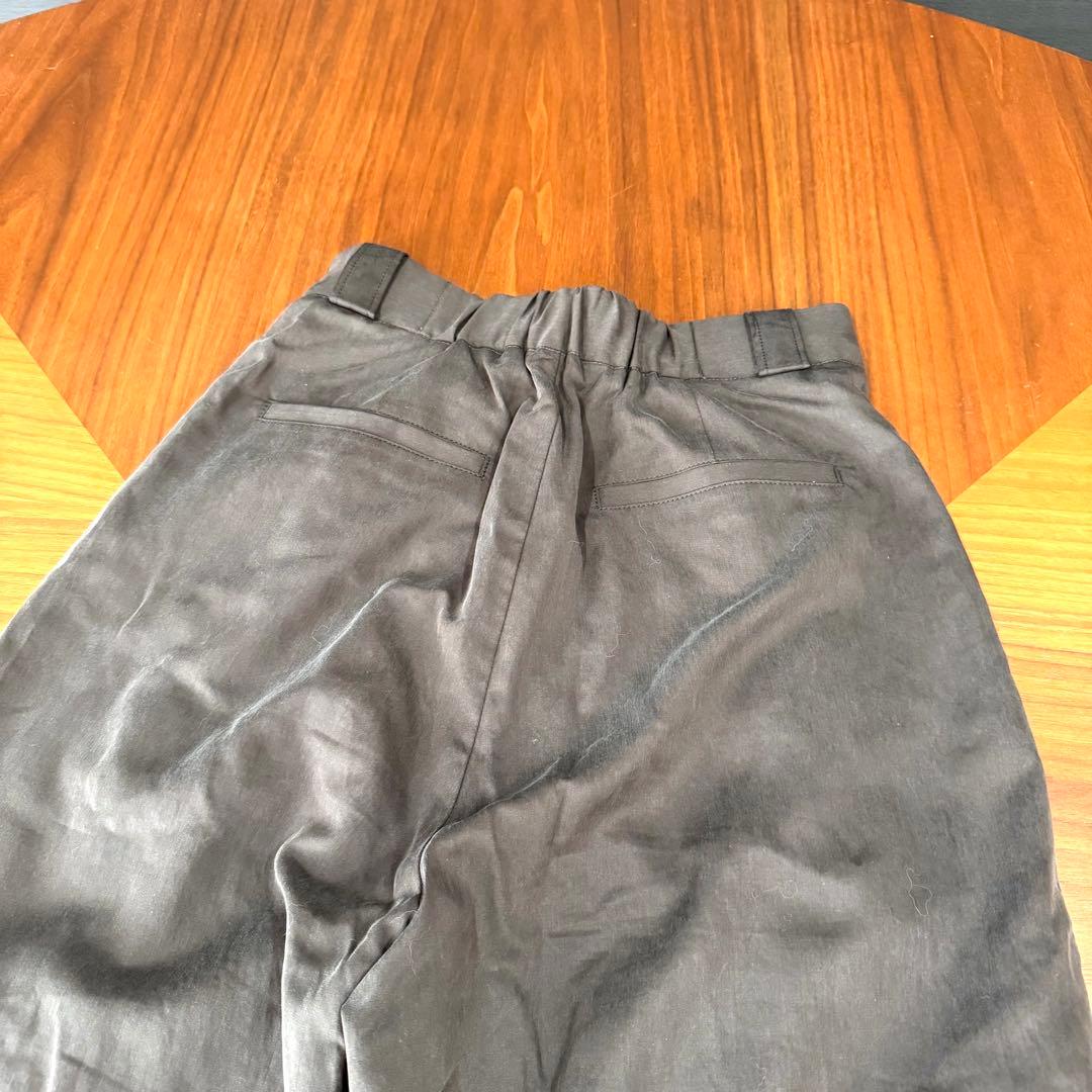 アニュアンス 2025年モデル ドロストヘムカーゴパンツ ブラウン ポケット