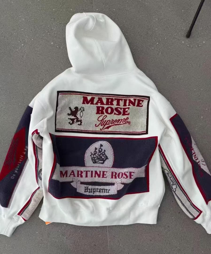 希少Supreme Martine Rose コラボ パーカ