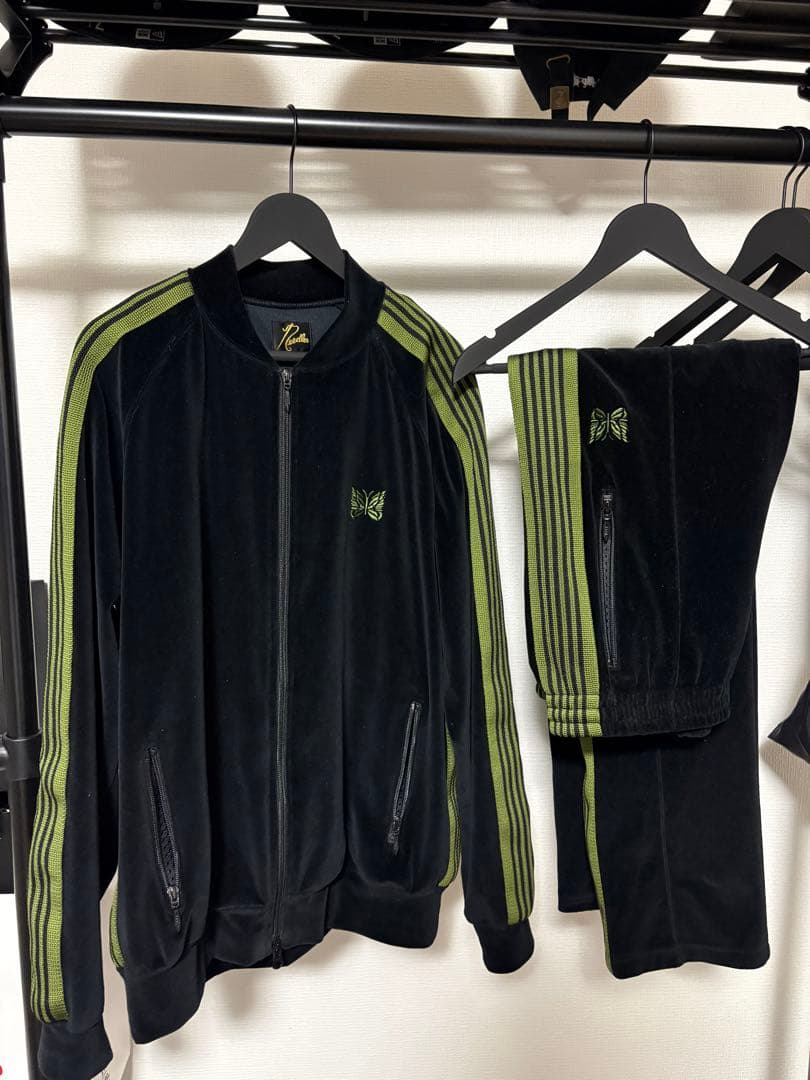 Needles ベロア セットアップ