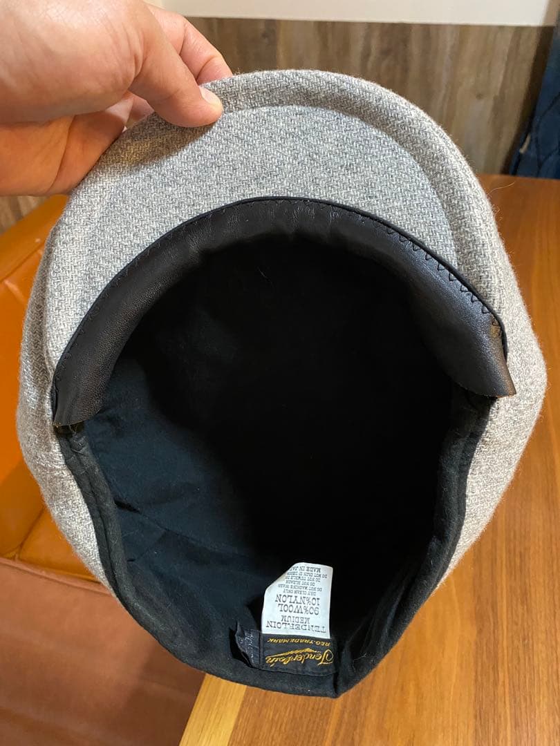 キムタク着私物同型同色tenderloin×PORTERグレーキャスケットM