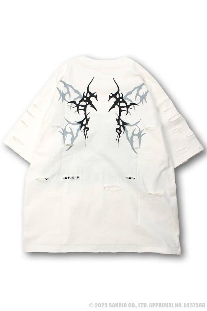 希少タグ付【ガルフィー×クロミ】イルガルフィーボロボロ半袖T　大きめ　2枚セット