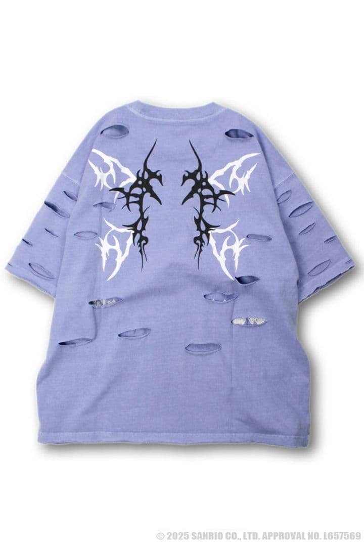 希少タグ付【ガルフィー×クロミ】イルガルフィーボロボロ半袖T　大きめ　2枚セット