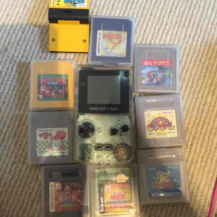 ゲームボーイcolor&ソフトいろいろ