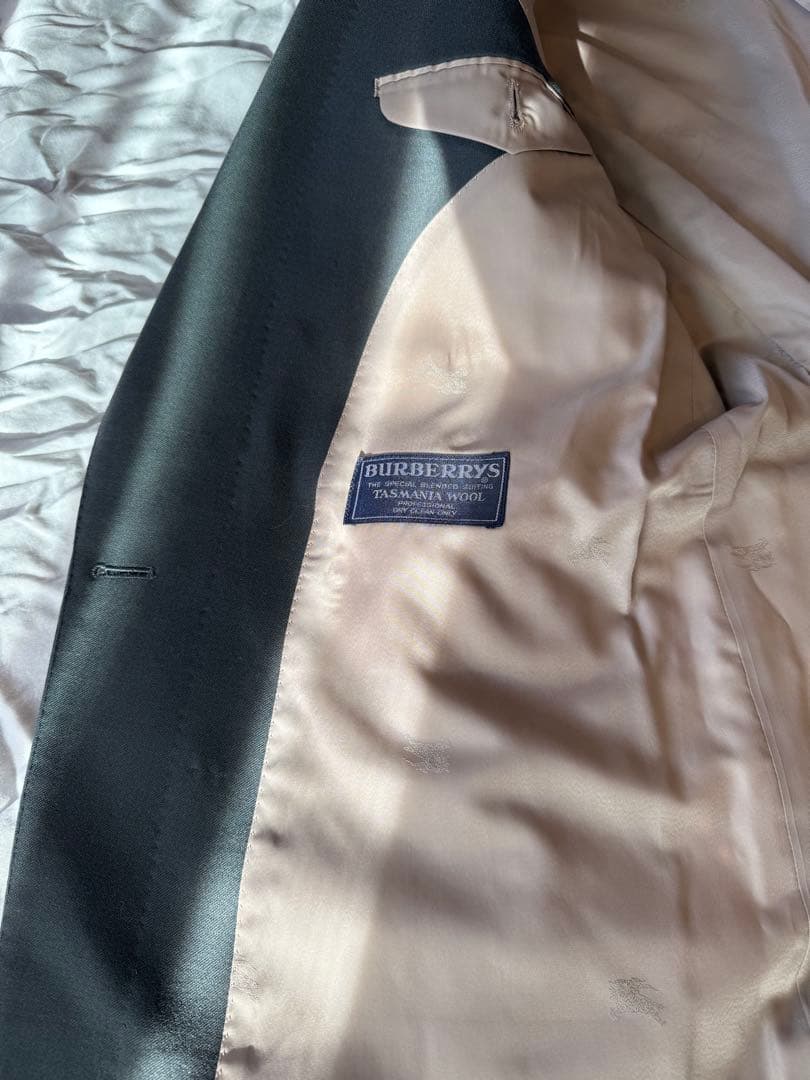 Burberrys スーツセットアップ　グリーン系