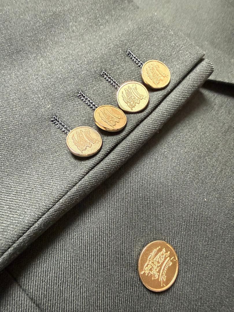 Burberrys スーツセットアップ　グリーン系