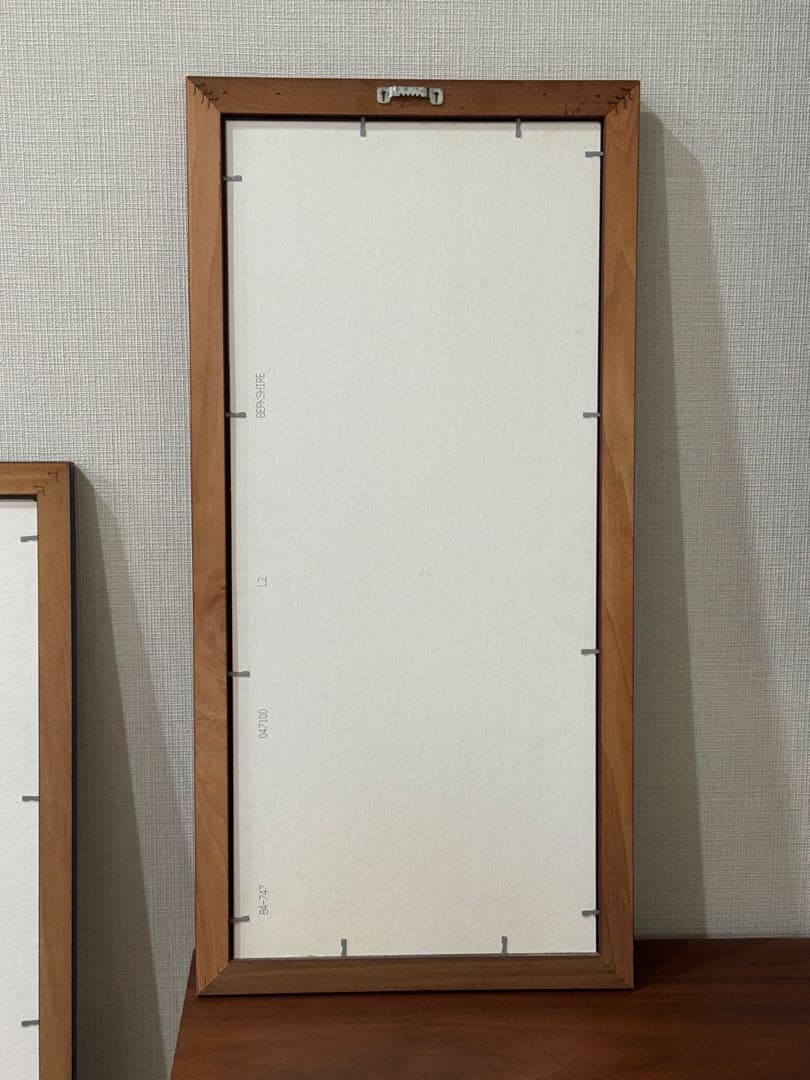 カントリー雑貨　ウォーレン・キンブル 風景画2点 木製額 ＋1点