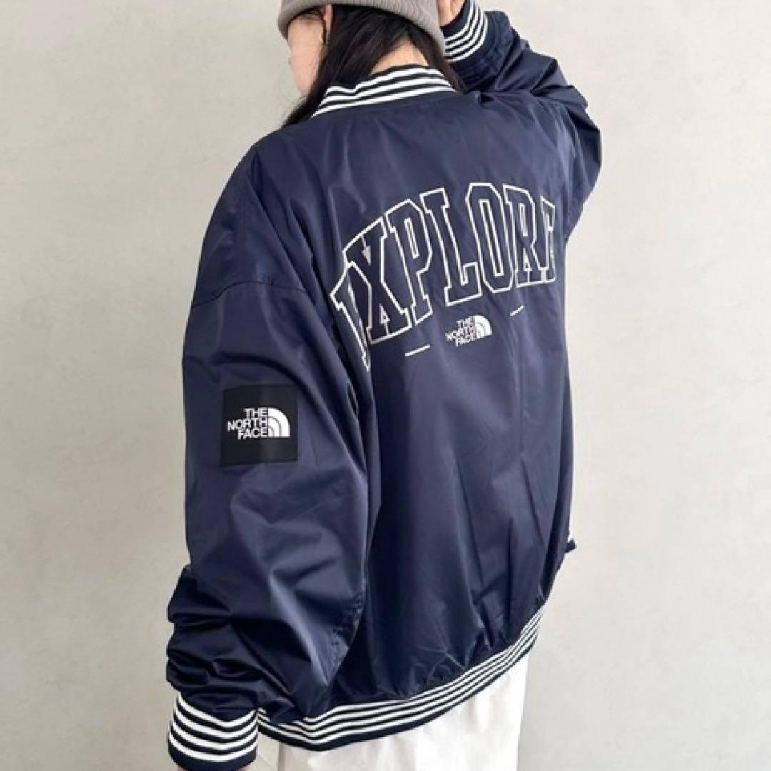 M ネイビー THE NORTH FACE スポーティボンバージャケット 韓国